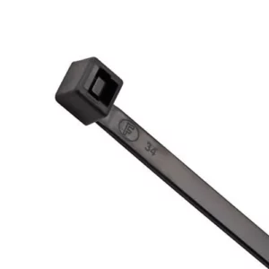 Abraçadeira Cinta 3,7 X 202mm Preta com Proteção Uv - com 100 Unidades - Frontec