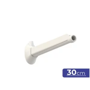 Braço de Pvc para Chuveiro 30cm - Zagonel